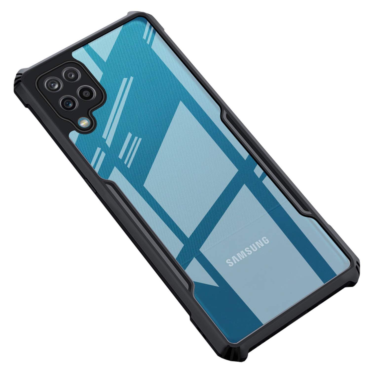 VALUEACTIVE Accessories For All Bumper for Samsung Galaxy M42 (Rubber_Transparent)