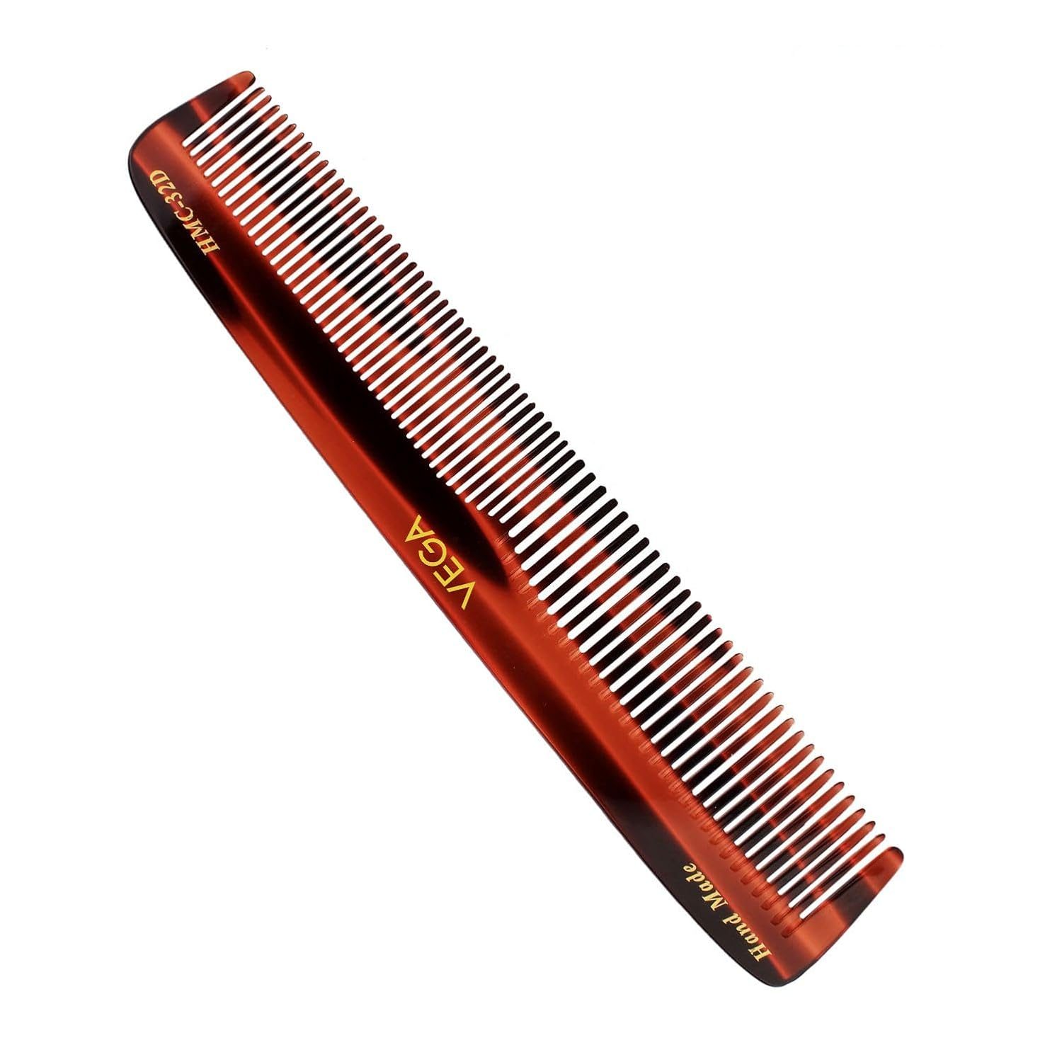 Vega Graduated Dressing Hair Comb, Handmade(India’s No.1* Hair Comb Brand)For Men and Women, (HMC-32D)