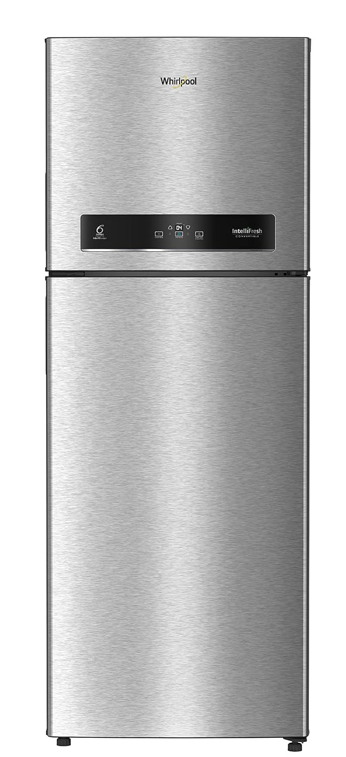 Whirlpool 467L 2Star Intellifresh Convertible Inverter Frost Free Double Door Refrigerator (If Inv Cnv 515 Alpha Steel-Z, 2S, 2023 Model) – 2 Star