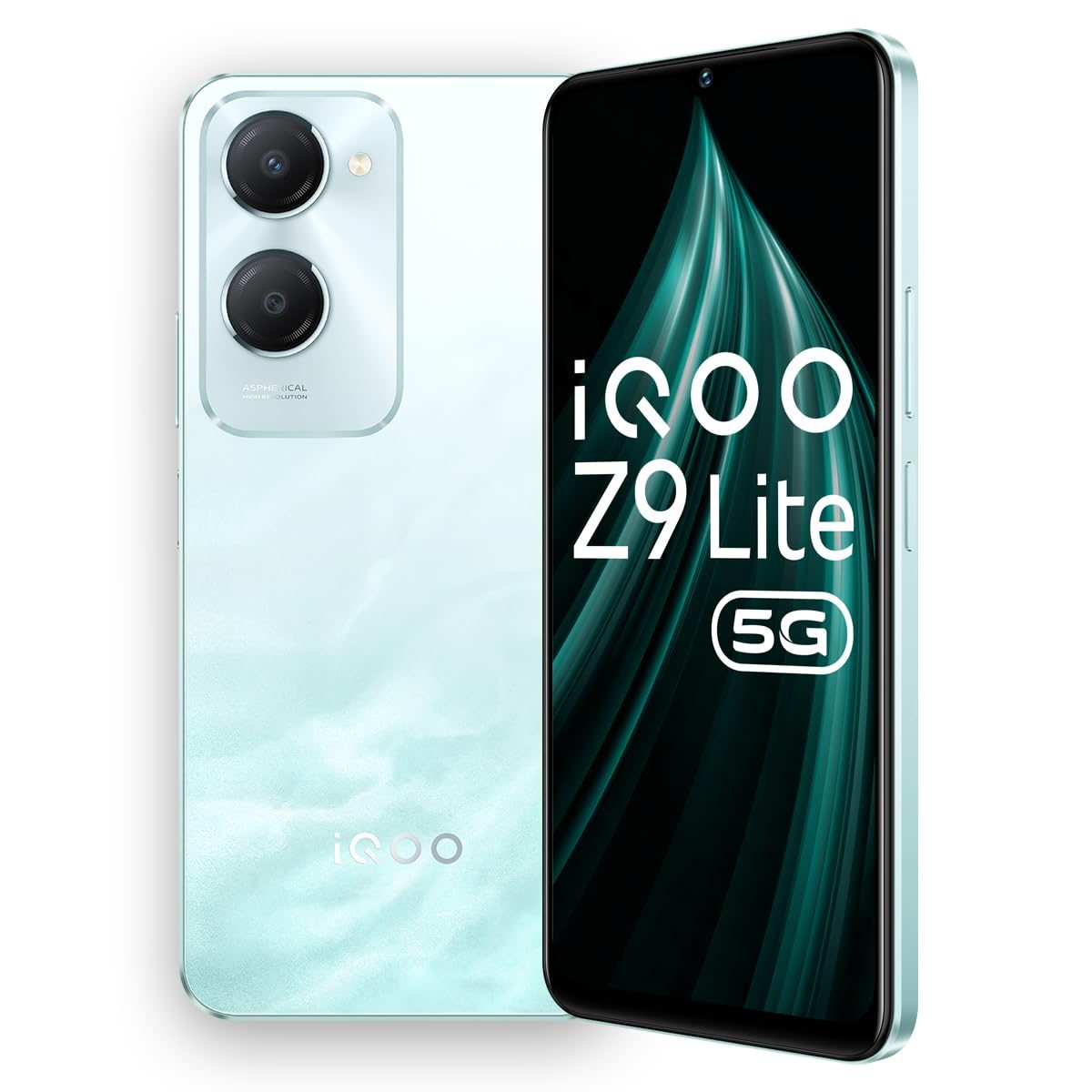 iQOO Z9 Lite 5G (Aqua Flow, 6GB RAM, 128GB Storage) | Dimensity 6300 5G | 50MP Sony AI Camera | Charger in The Box