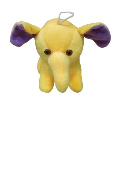 yoyo Soft Toy, for Gifting and Decorating Cute Character Lovely Plush Toy (Elphant Yellow)